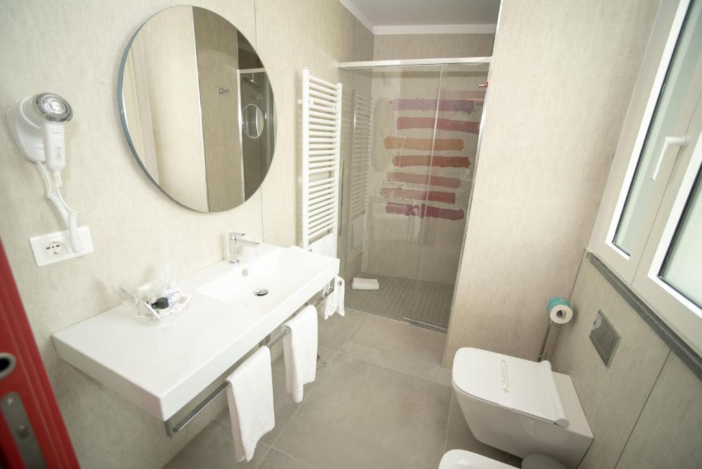 Kúpeľňa v ubytovaní Hotel Malavoglia