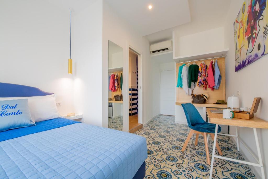 Postel nebo postele na pokoji v ubytování Dal Conte Guest House