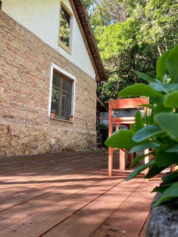 Vonkajšia záhrada v ubytovaní Rustic Cottage & Garden Retreat on Buda Hilltop