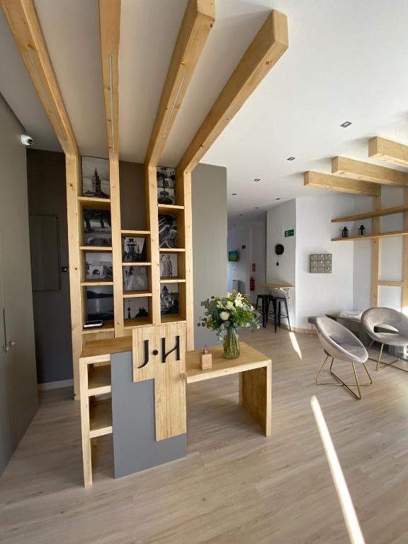 Posezení v ubytování Jerez Hostel
