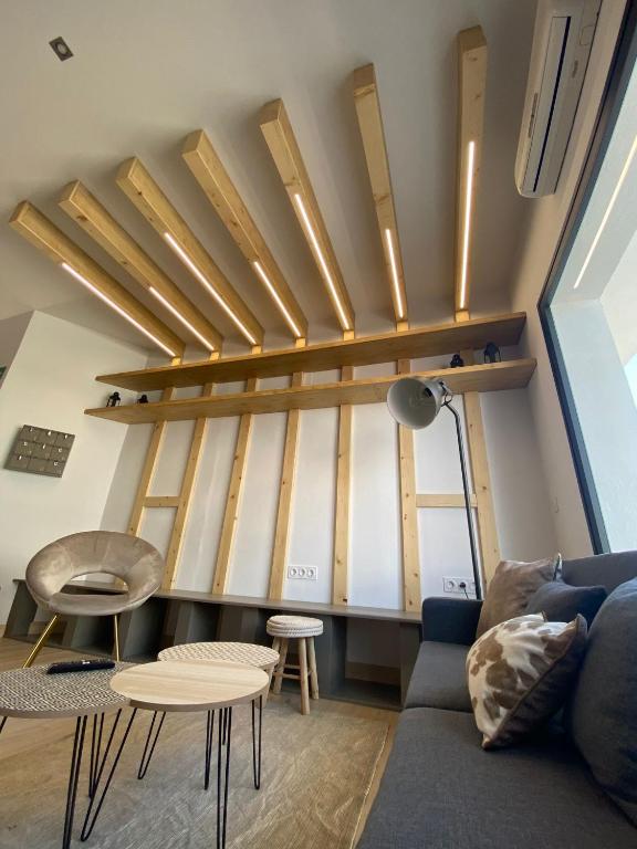 Posezení v ubytování Jerez Hostel