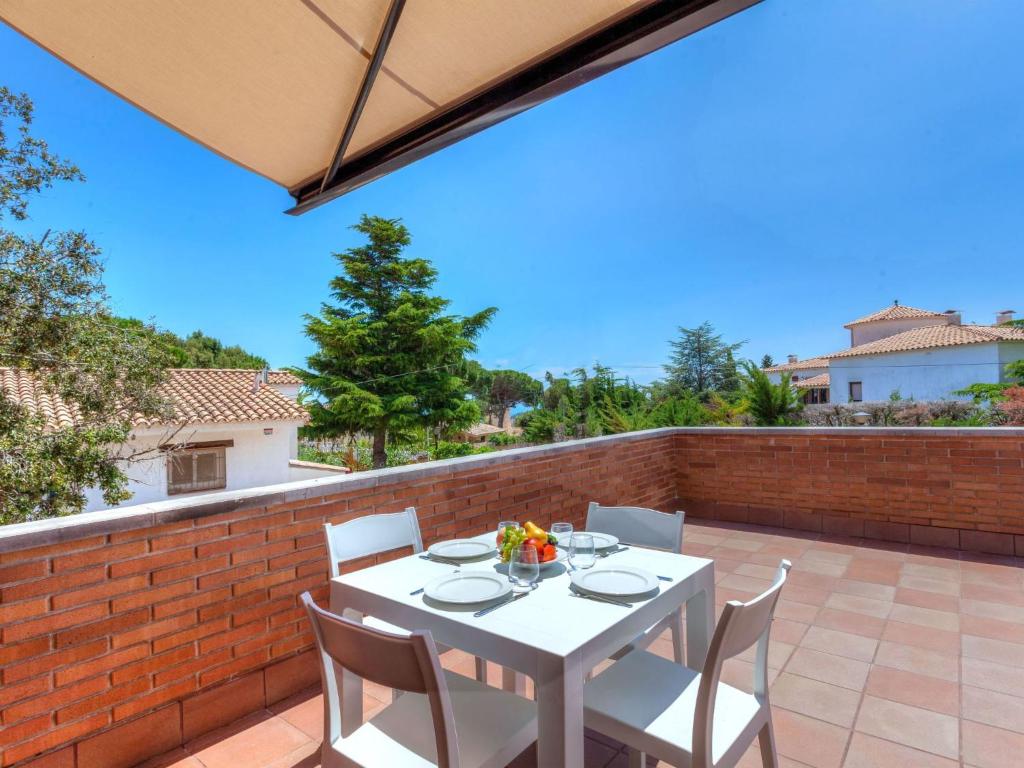 Balkón alebo terasa v ubytovaní Holiday Home Avets by Interhome