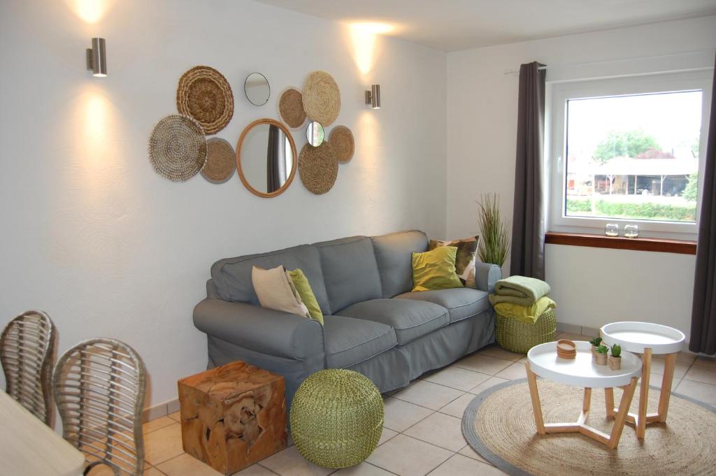 Posezení v ubytování Appartement Fleurs des champs - Esc'Appart