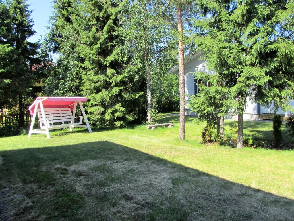 Zahrada ubytování Scandinavian Dream Cottages Vikajarvi- Rovaniemi