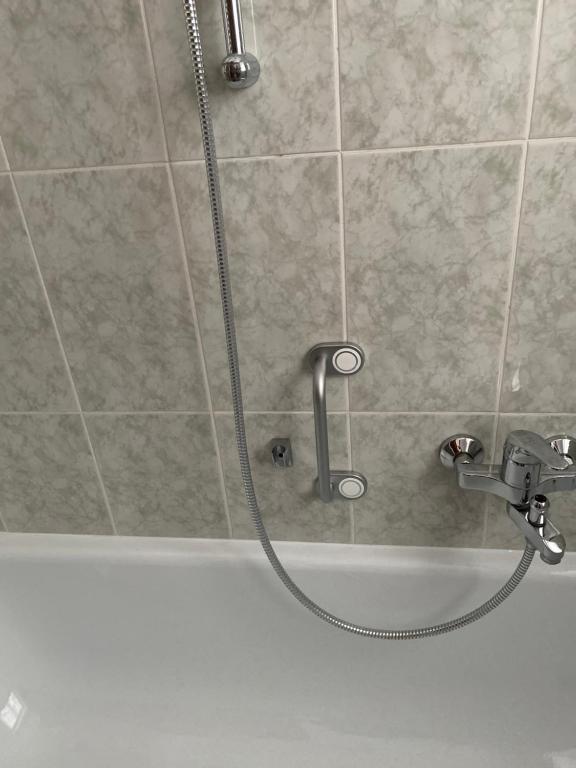 Koupelna v ubytování Casa Cino