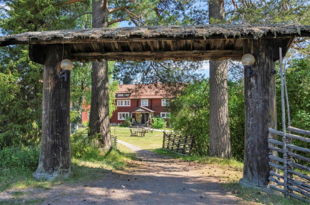 Zahrada ubytování Hotell Villa Långbers