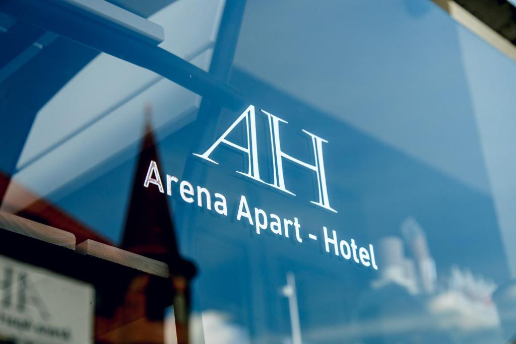 Certifikát, hodnocení, plakát nebo jiný dokument vystavený v ubytování Arena Apart - Hotel