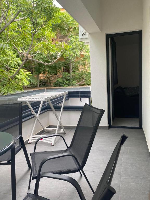 Balkón alebo terasa v ubytovaní Apartments A&S