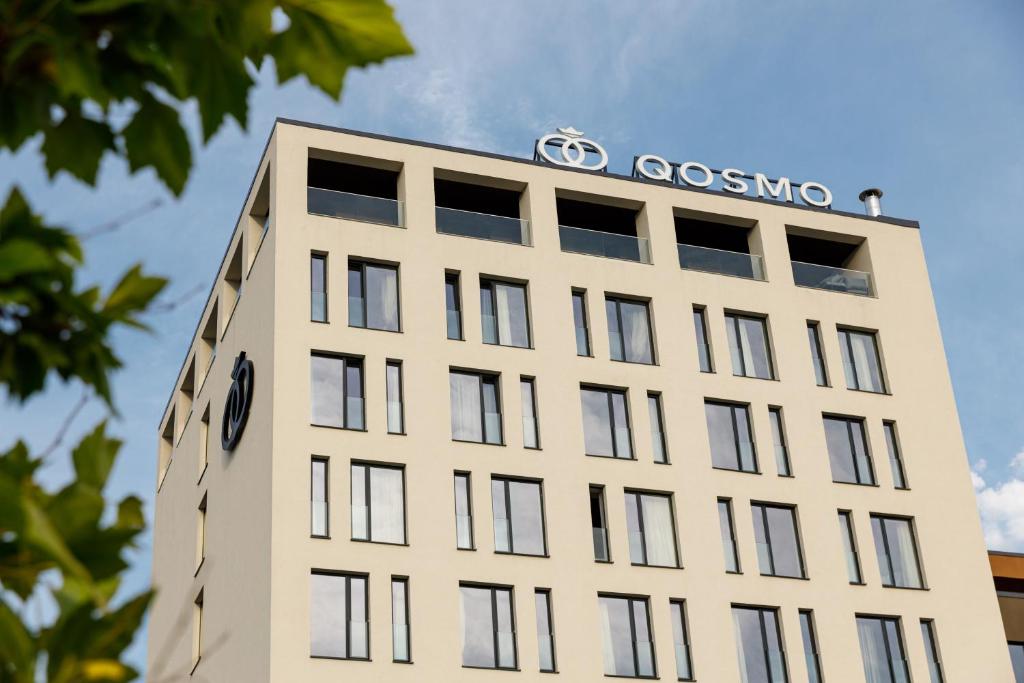O edifício onde o hotel está situado