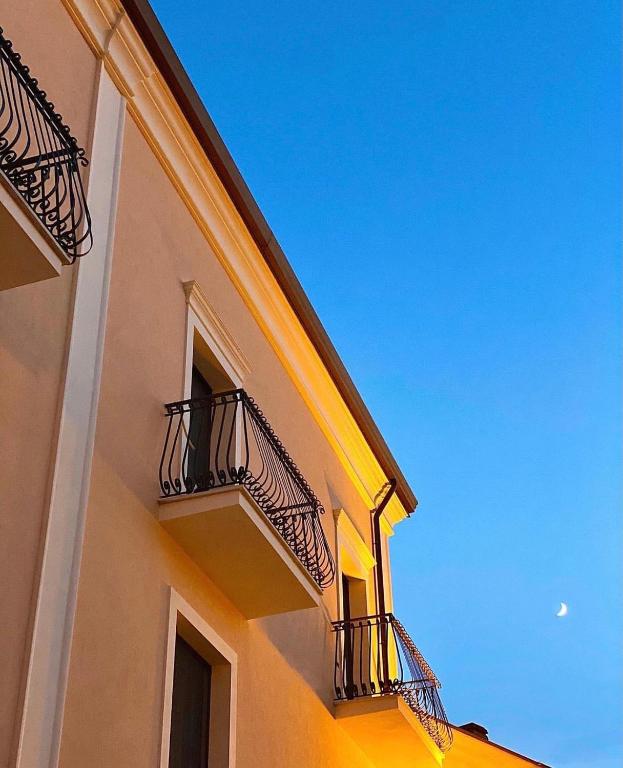 Balkón nebo terasa v ubytování B&B da Peppe