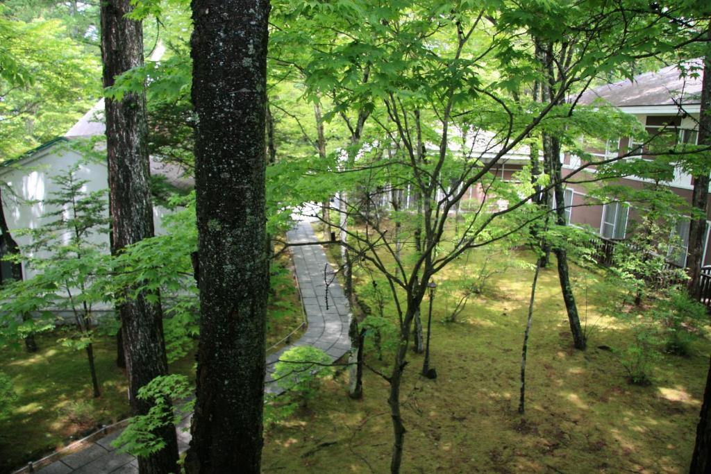 Zahrada ubytování Kyu Karuizawa Hotel Otowa No Mori