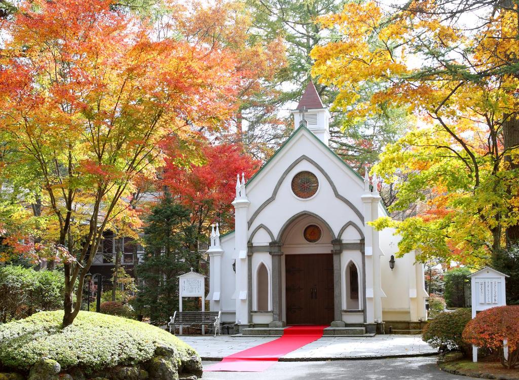 Fotografie z fotogalerie ubytování Kyu Karuizawa Hotel Otowa No Mori v destinaci Karuizawa