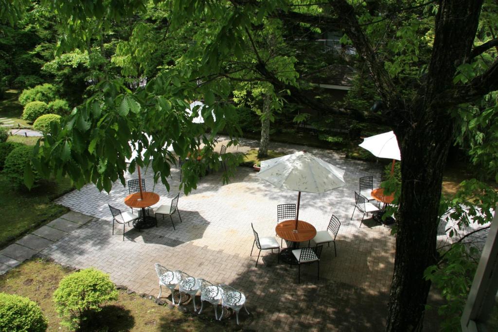 Zahrada ubytování Kyu Karuizawa Hotel Otowa No Mori