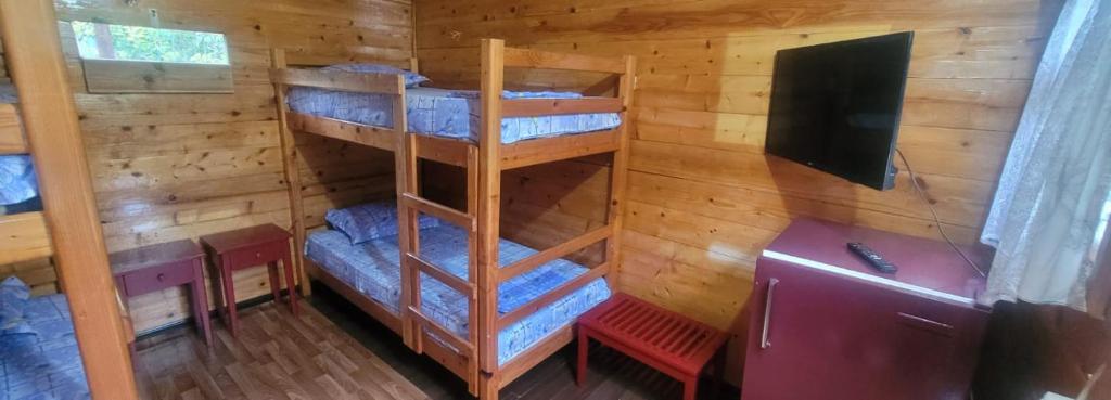 Postel nebo postele na pokoji v ubytování Casa Mihai