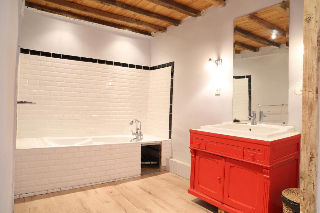 Koupelna v ubytování La Maison de Louis