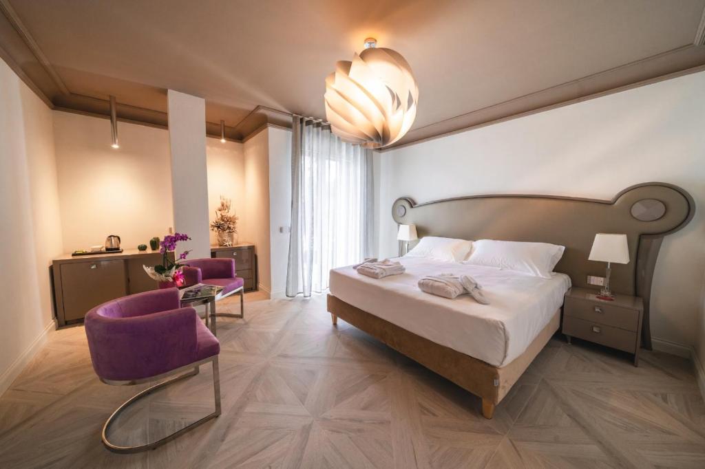 Postel nebo postele na pokoji v ubytování Brasil Seaview Hotel