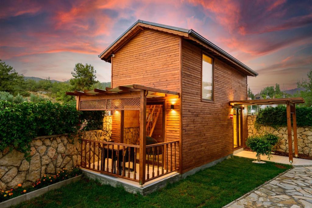 Anatolian Apartments Fethiye - Deluxe Bungalow Met Uitzicht Op De Tuin