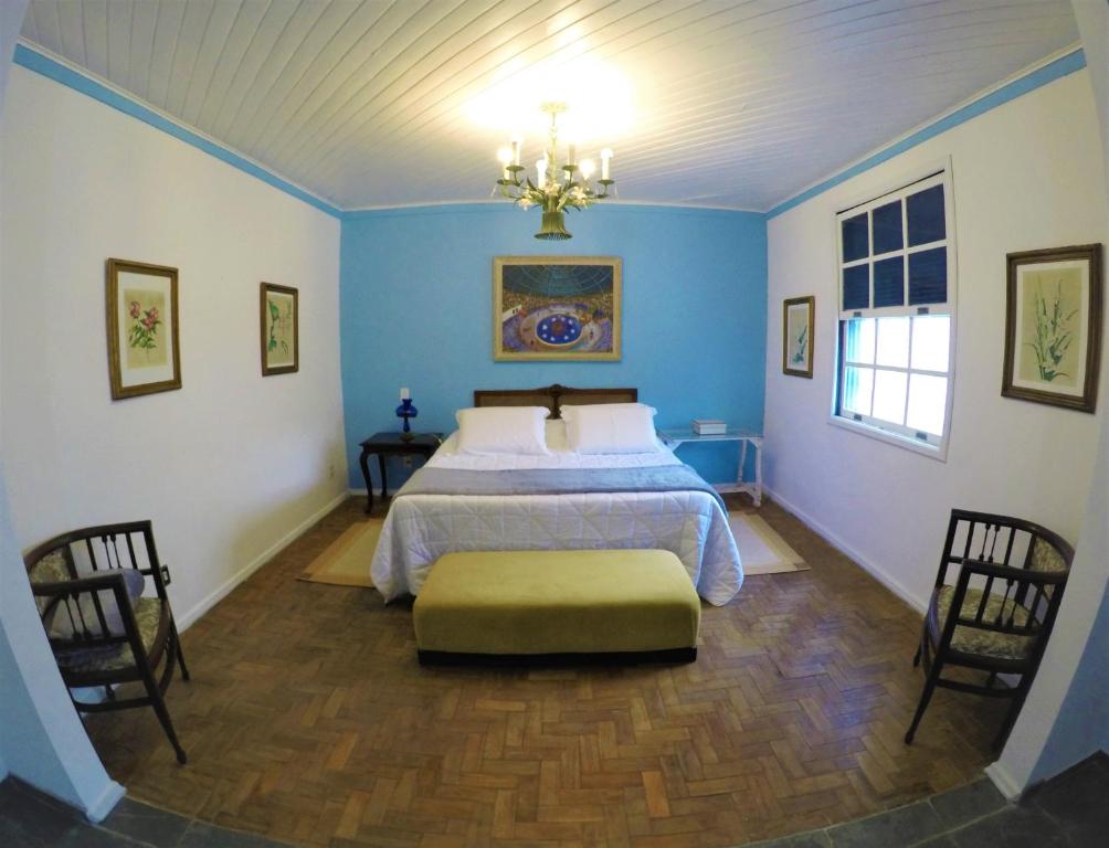 Кровать или кровати в номере Mara Palace Hotel