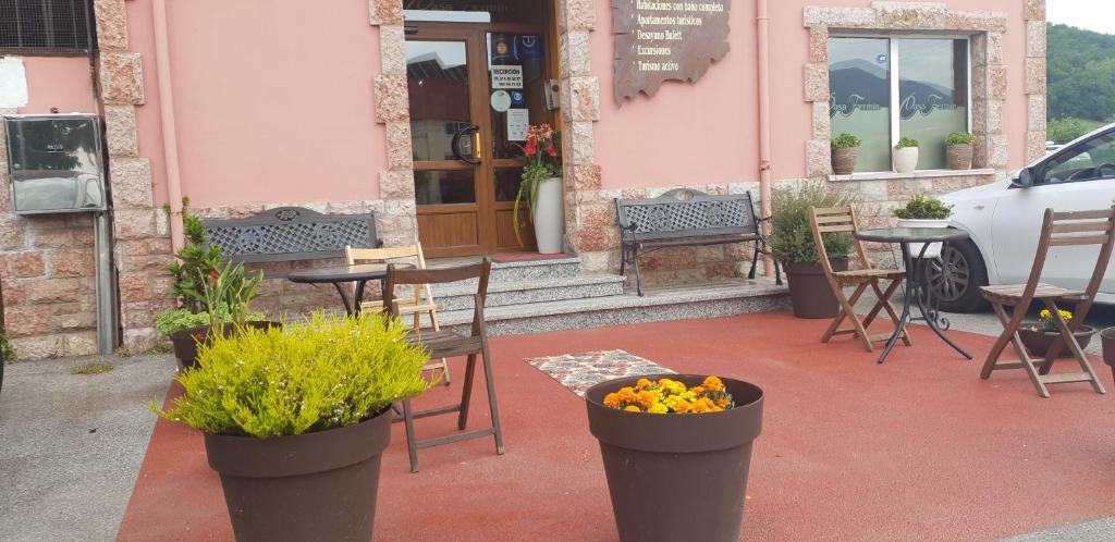 Budova, kde se apartmán nachází