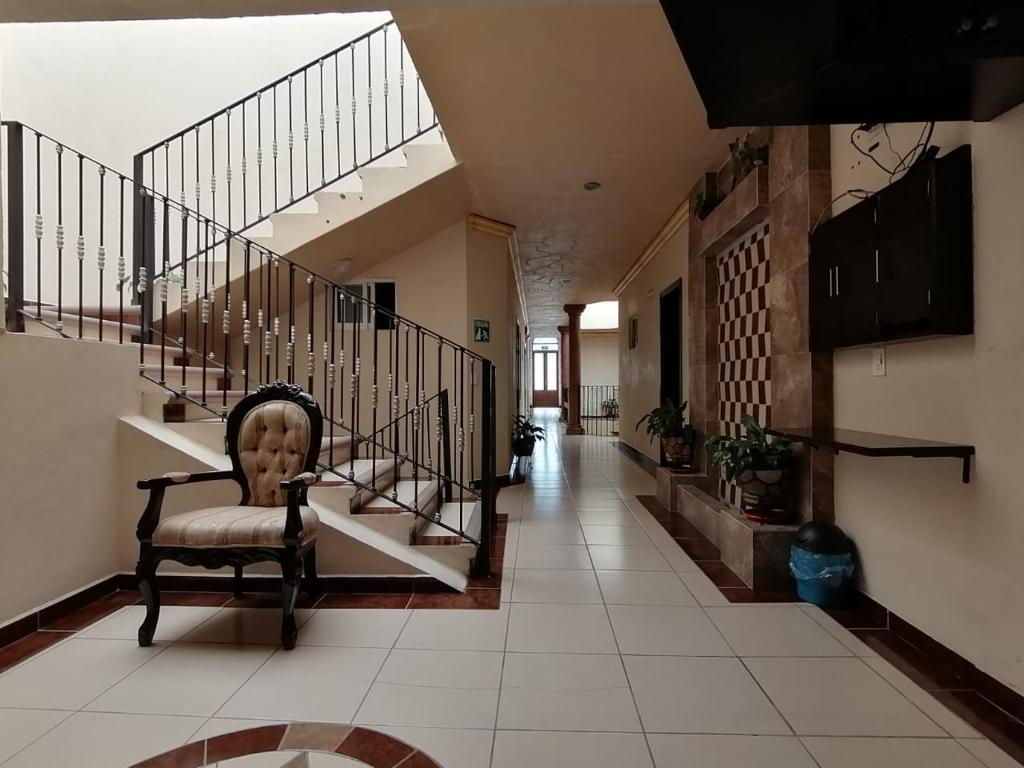 TV a/nebo společenská místnost v ubytování Hotel Peña Real