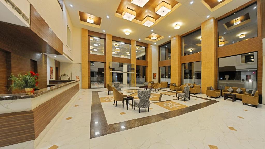 Restaurace v ubytování Poppys Hotel Madurai