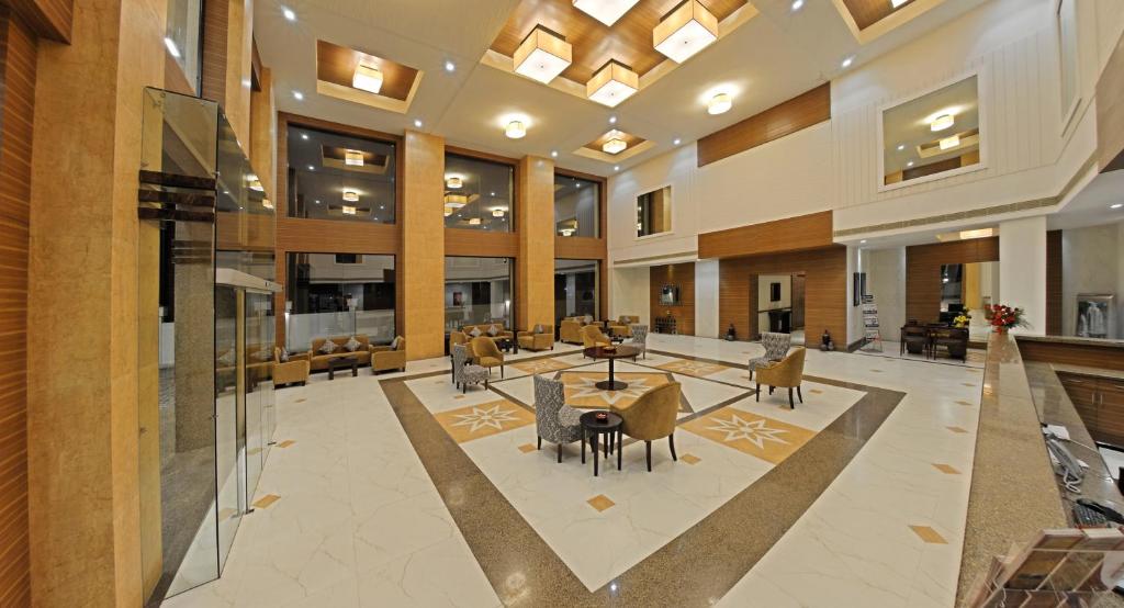 Restaurace v ubytování Poppys Hotel Madurai