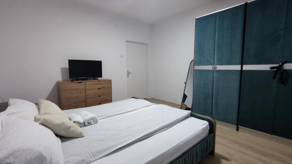 Postel nebo postele na pokoji v ubytování Vila Maksim Sokobanja