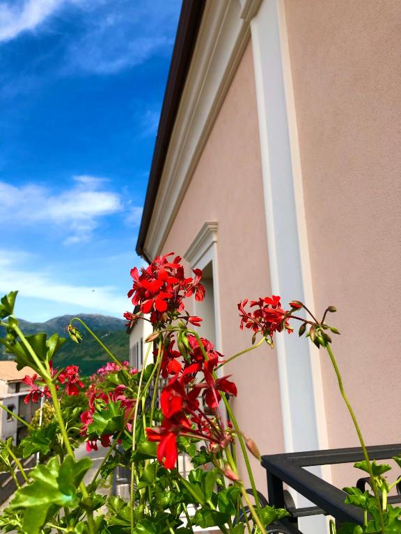 Balkón nebo terasa v ubytování B&B da Peppe