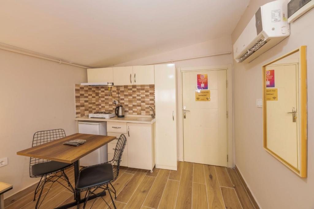 Kuchyň nebo kuchyňský kout v ubytování Marida Residence - Istanbul Taksim