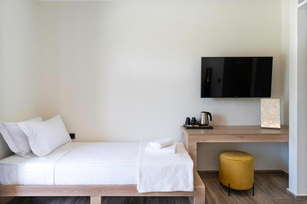 Posteľ alebo postele v izbe v ubytovaní Sigma Luxury Rooms