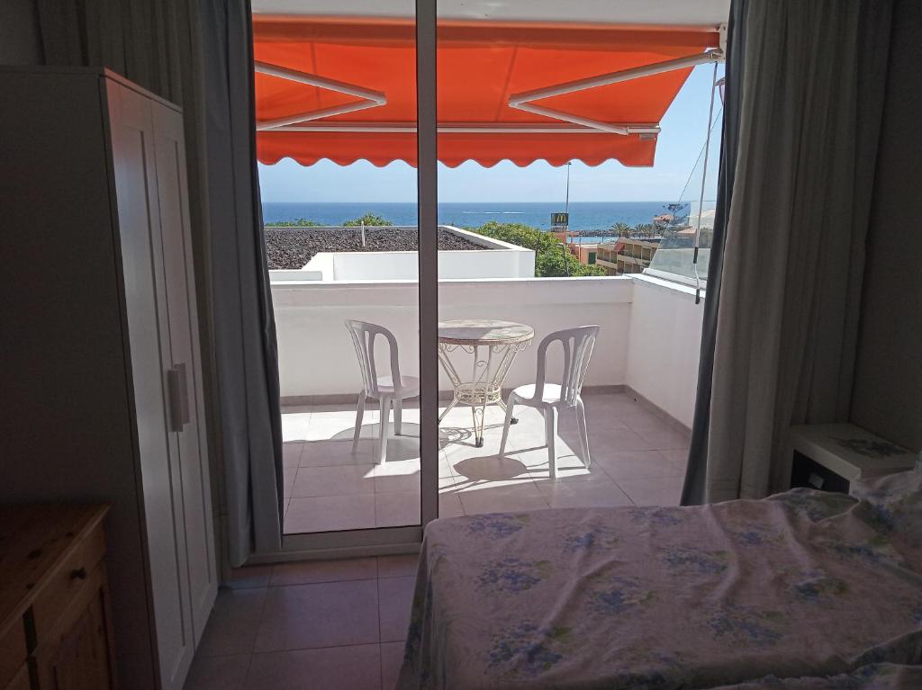Balkón nebo terasa v ubytování Las Vistas Beach