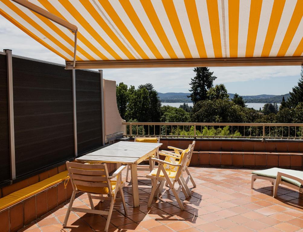 Balkón nebo terasa v ubytování Relax tra lago e parco