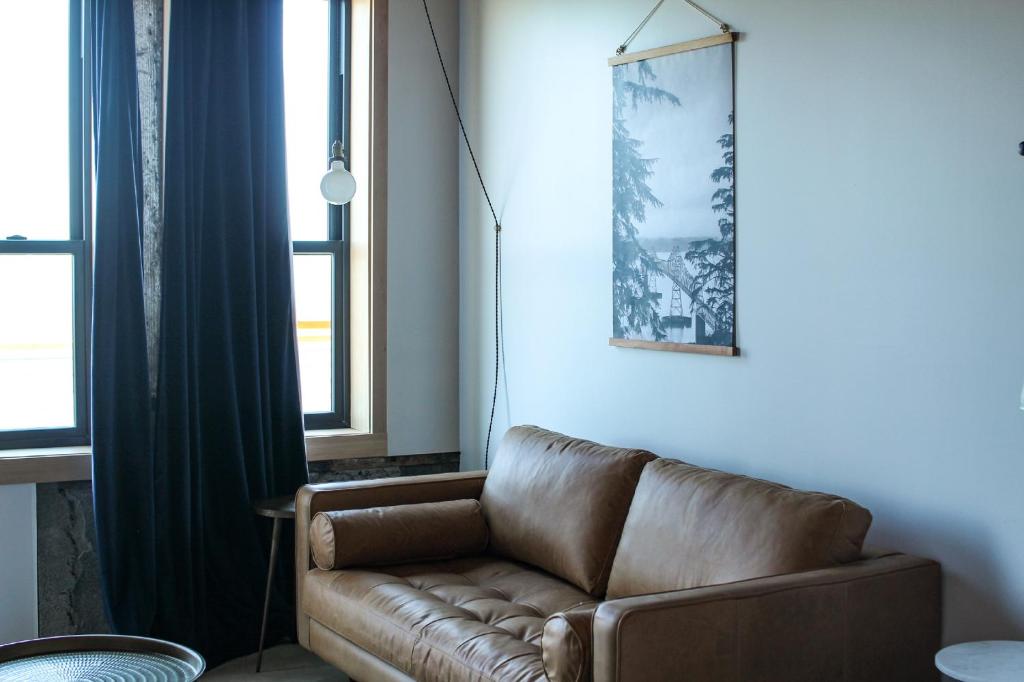 Posezení v ubytování Bowline Hotel