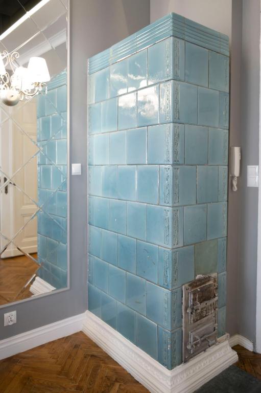 Kúpeľňa v ubytovaní Sopot Haffnera Apartament