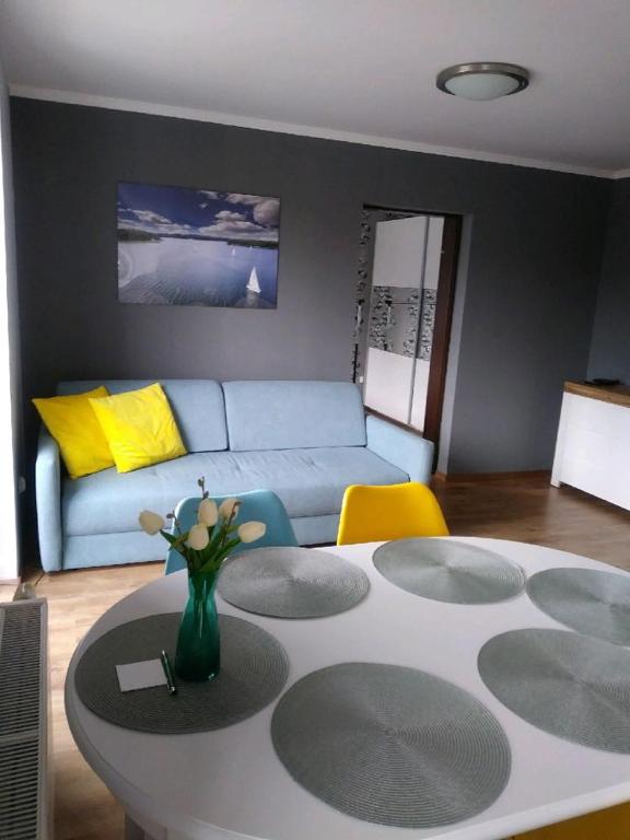 Posedenie v ubytovaní Apartament Mazurski nad Węgorapą