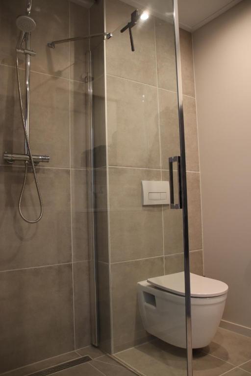 Koupelna v ubytování B&B Schotererf