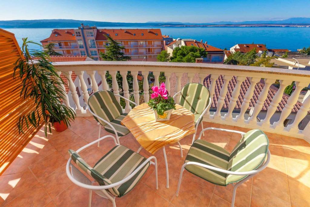 Balkón nebo terasa v ubytování Crikvenica Apartment 16
