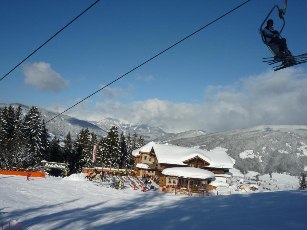 Bifeis Hütte v zimě
