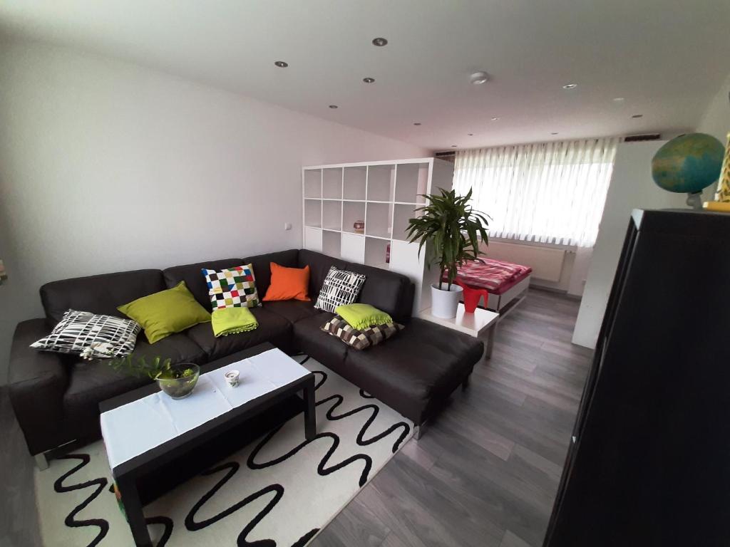 Posezení v ubytování Ferienwohnung Inge