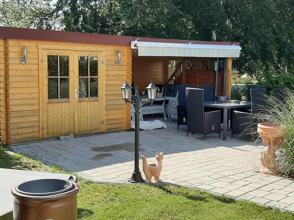 Patio nebo venkovní prostory v ubytování Ferienwohnung Inge