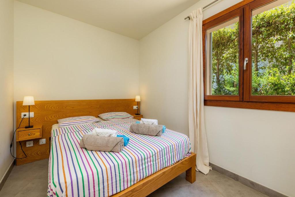 Postel nebo postele na pokoji v ubytování Villa Espacio