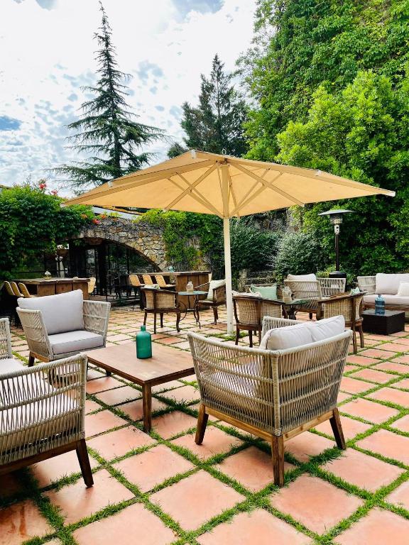 Zahrada ubytování Mas Salvi Country Boutique Hotel