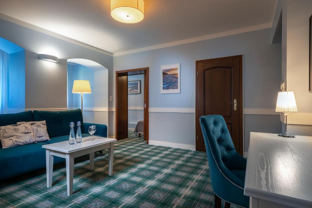 Posezení v ubytování Maxymilian Unique Hotel - Adults Only