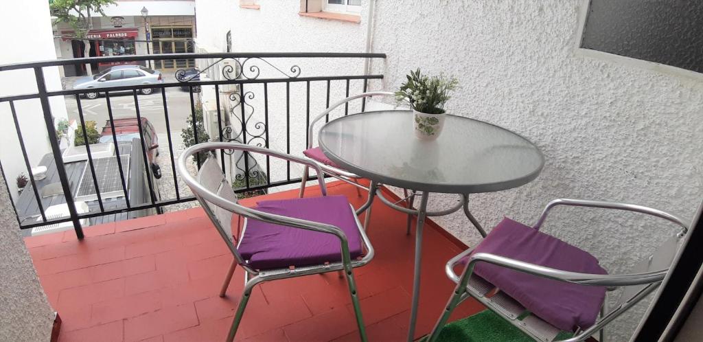 Balkón nebo terasa v ubytování Hostal Nevada