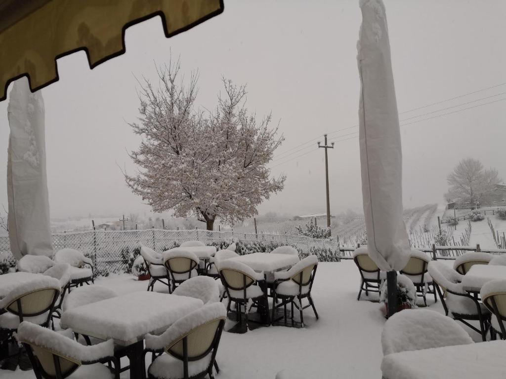 Agriturismo Moro Barel durante l'inverno
