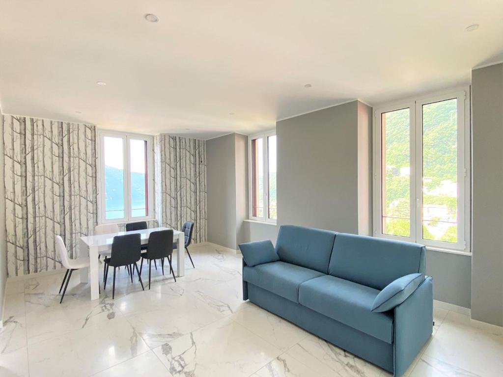 Posezení v ubytování Villa Nova apartment in Moltrasio – Lake Como
