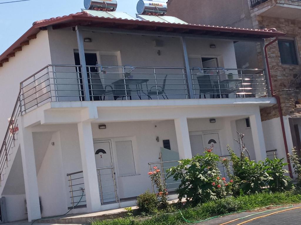 Bygningen som lejligheden ligger i