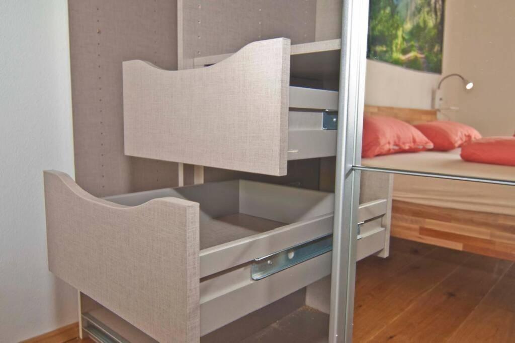 Postel nebo postele na pokoji v ubytování Appartement Grimminggarten