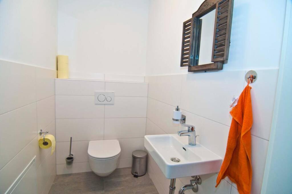 Koupelna v ubytování Appartement Grimminggarten