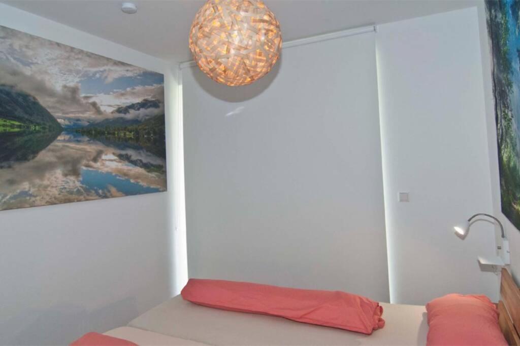 Postel nebo postele na pokoji v ubytování Appartement Grimminggarten